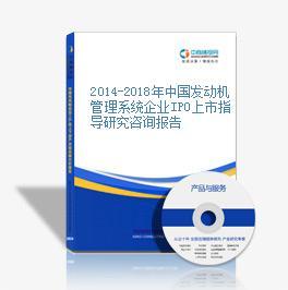 2014-2018年中国发动机管理系统企业IPO上市指导研究咨询报告